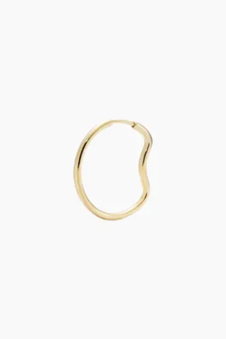 Maria Black Copenhagen 20 Hoop – Goldplated Silver — produktfoto