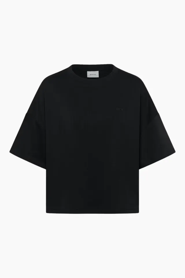 Gestuz GZgilsa Sweat Tee – sort — produktfoto