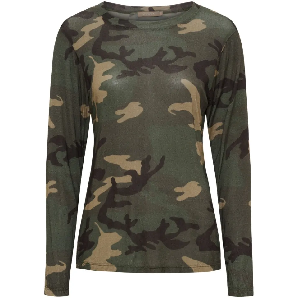 Marta du Château bluse top MdcElissa 7914 – Camoflage791tpsii — produktfoto