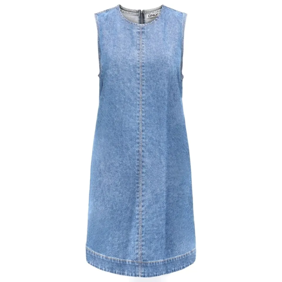 ONLY Kjole Onldorsi – Light Blue Denim — produktfoto