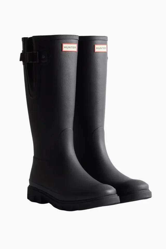 Hunter Unisex Downpour Tall Adjustable Boot – sort — produktfoto