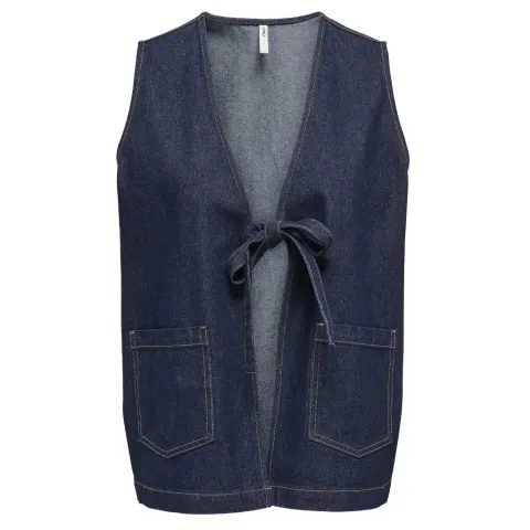 ONLY vest Onlida – Dark Blue Denim — produktfoto