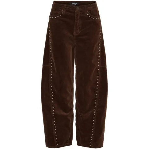 Marta du Château jeans MdcWanda MDC223-2566 – Corduroy Choco — produktfoto