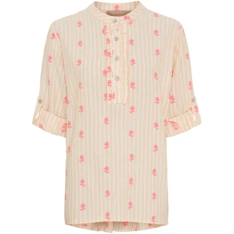 Marta du Château bluse MdcSabrina 85137-3 – Corallo470 — produktfoto