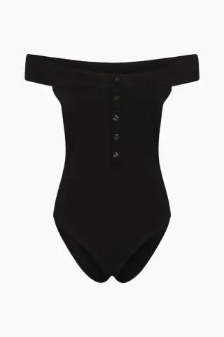 Gestuz BXGmidge Body - Black – Barbie X Gestuz — produktfoto