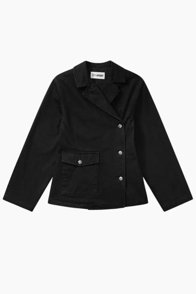 OpéraSPORT Victoria Denim Blazer – sort — produktfoto