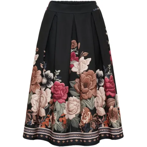 Marta du Château Nederdel MdcTarella 4911A – Black Flower — produktfoto