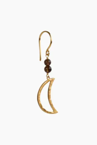 STINE A Bella Moon Earring – Mocha — produktfoto