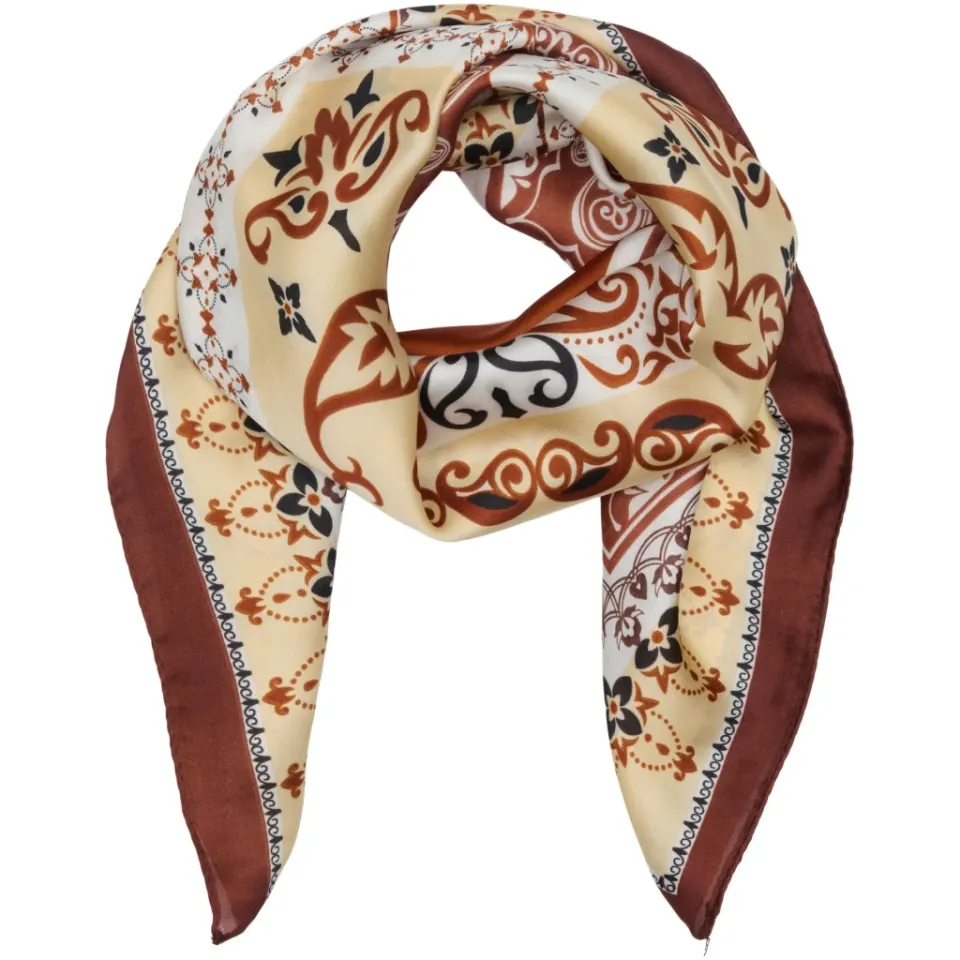 Marta du Château tørklæde MdcJuline FA-Scarf – Brown31219 — produktfoto