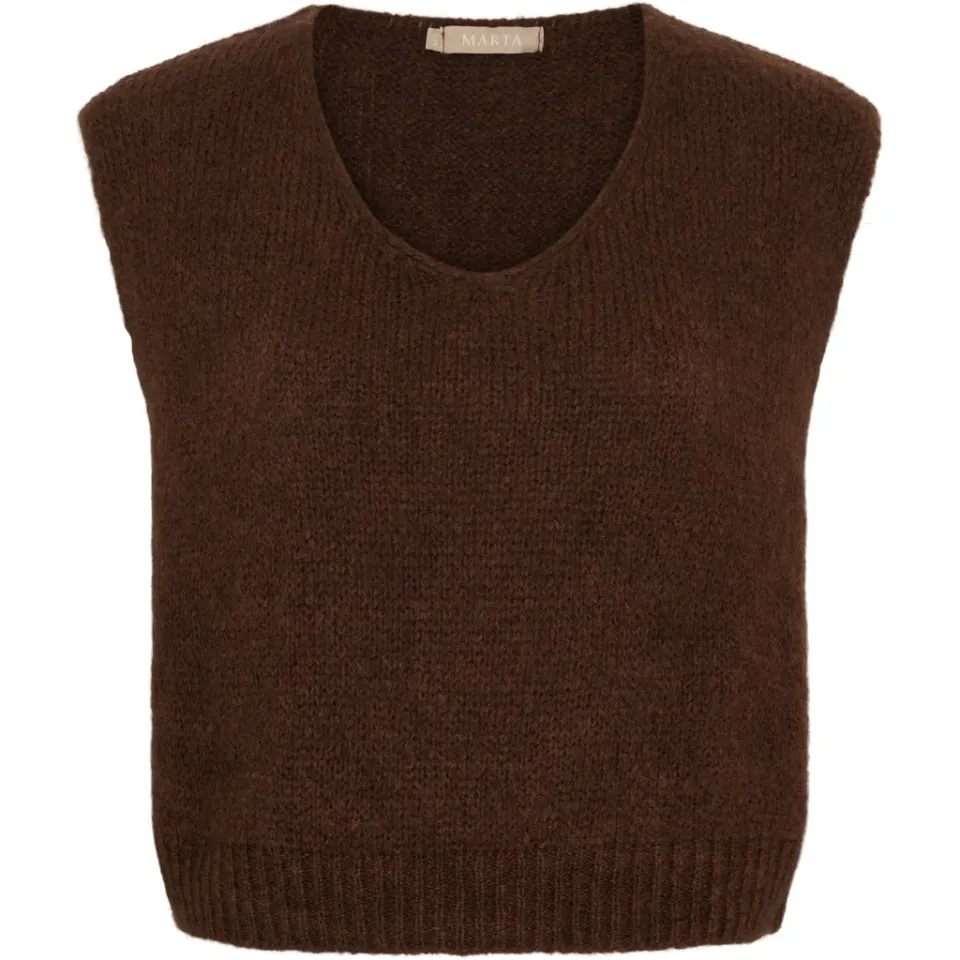 Marta du Château vest MdcMarlene 5114 – Chocolate21525 — produktfoto