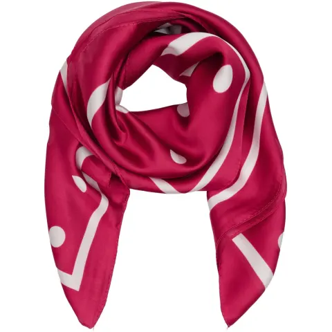 Marta du Château tørklæde MdcJuline FA-Scarf – Red1515 — produktfoto
