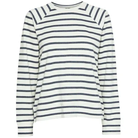 Pieces top Pcbibi – Navy Blazer CLOUD DANCER — produktfoto