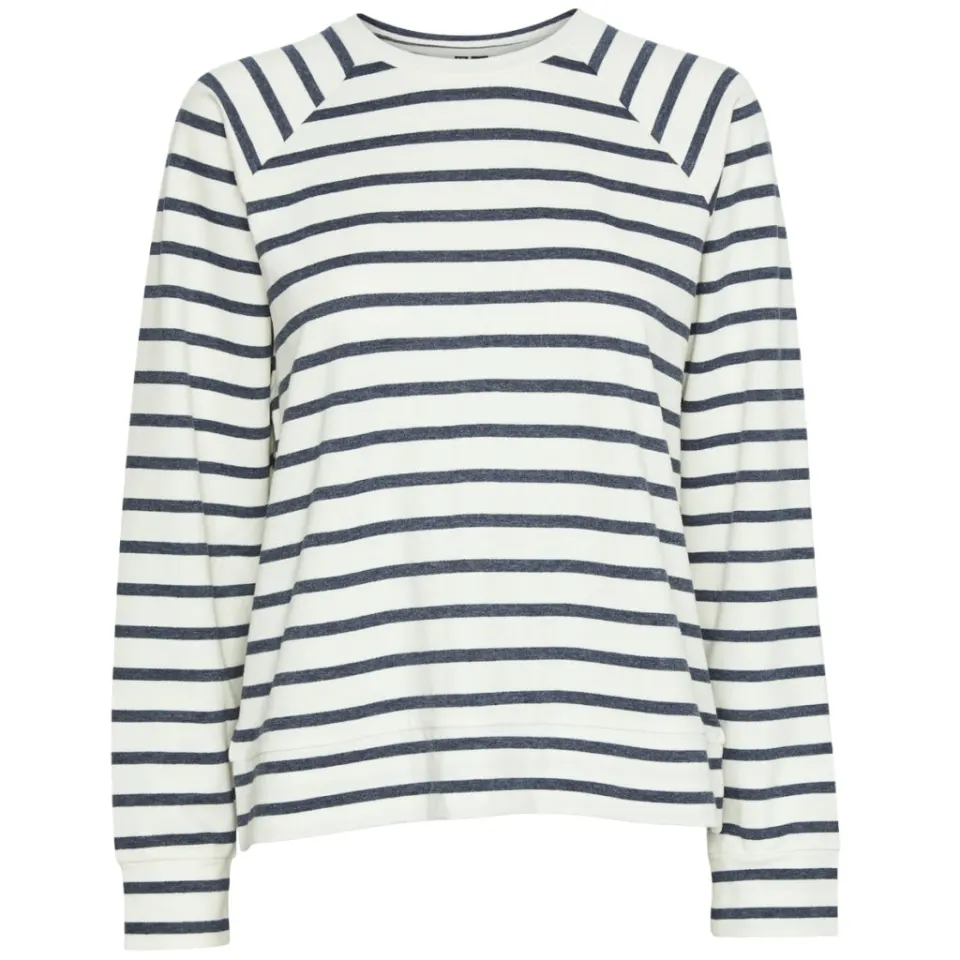 Pieces top Pcbibi – Navy Blazer CLOUD DANCER — produktfoto