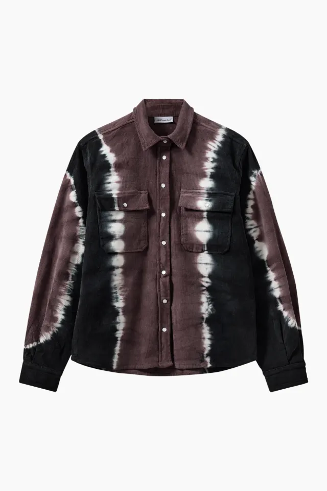 H2O Fagerholt Sao Paolo Shirt – Black Tie Dye — produktfoto