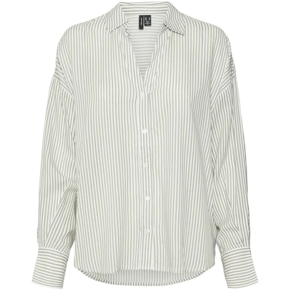 Vero Moda skjorte Vmbumpy – Snow White Moon rock — produktfoto