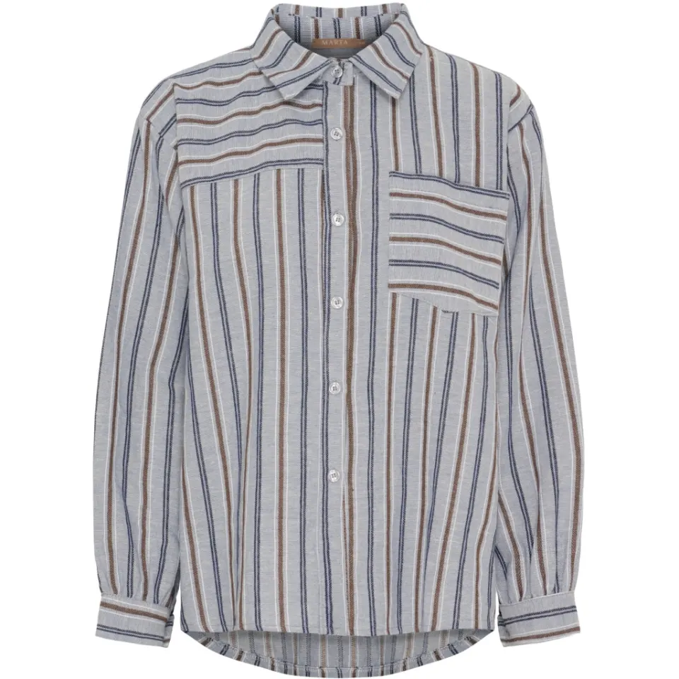 Marta du Château skjorte MdcRielle 8011 – Jeans6 — produktfoto