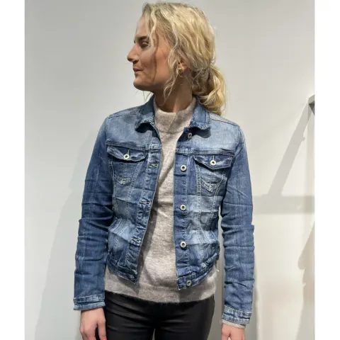 Place du Jour denim jakke 60020-1 – Denim Blue — produktfoto