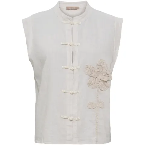 Marta du Château top MdcOlina 202642 – beige — produktfoto