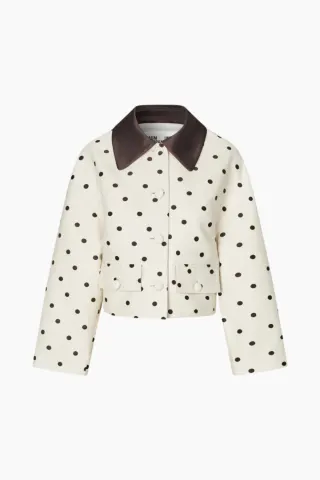 Baum und Pferdgarten Bebeth Jacket – Egret Creme Dot — produktfoto