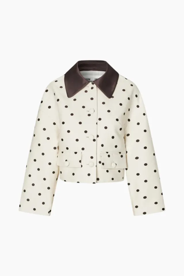 Baum und Pferdgarten Bebeth Jacket – Egret Creme Dot — produktfoto