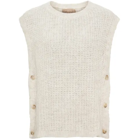 Marta du Château Vest MdcCoast 9851 – Beige Melange — produktfoto