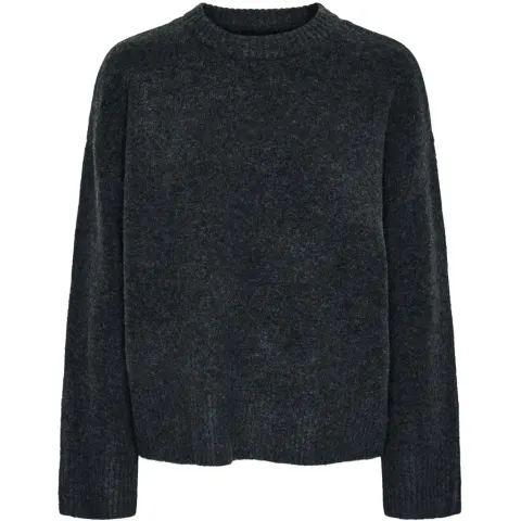 Pieces strik Pcana – Dark grey melange — produktfoto