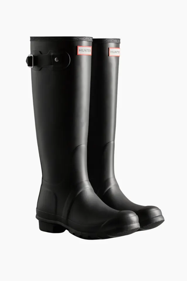 Hunter Womens Original Tall Boot – sort — produktfoto