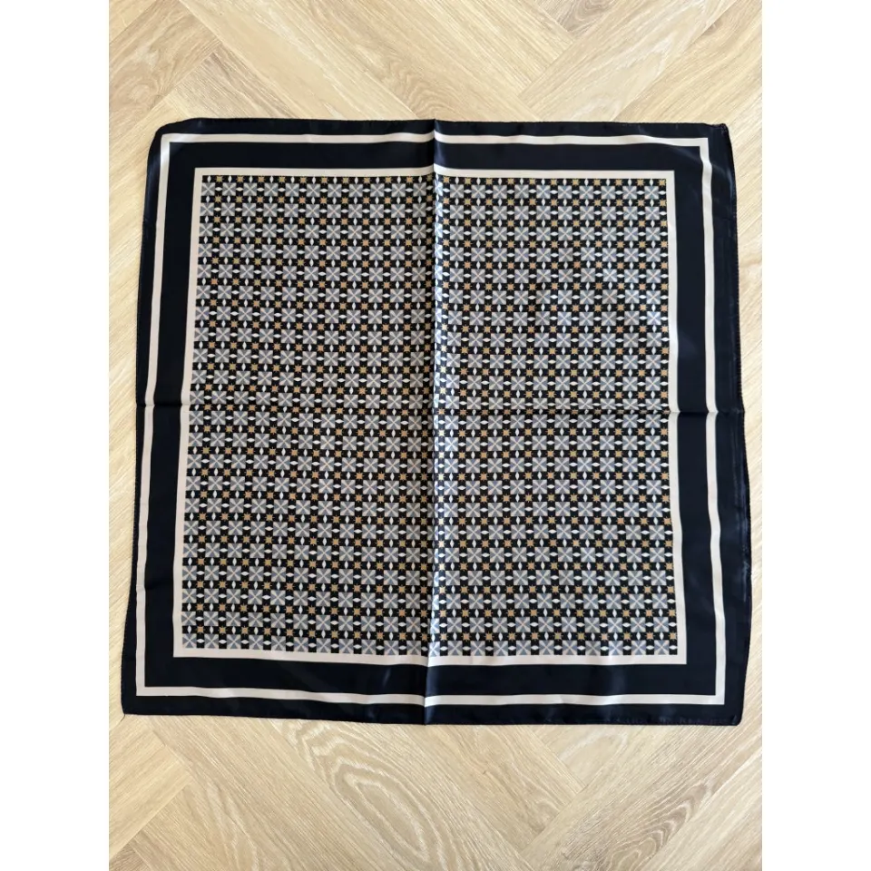 Marta du Château tørklæde MdcJuline FA-Scarf – DarkBlue11155-1 — produktfoto