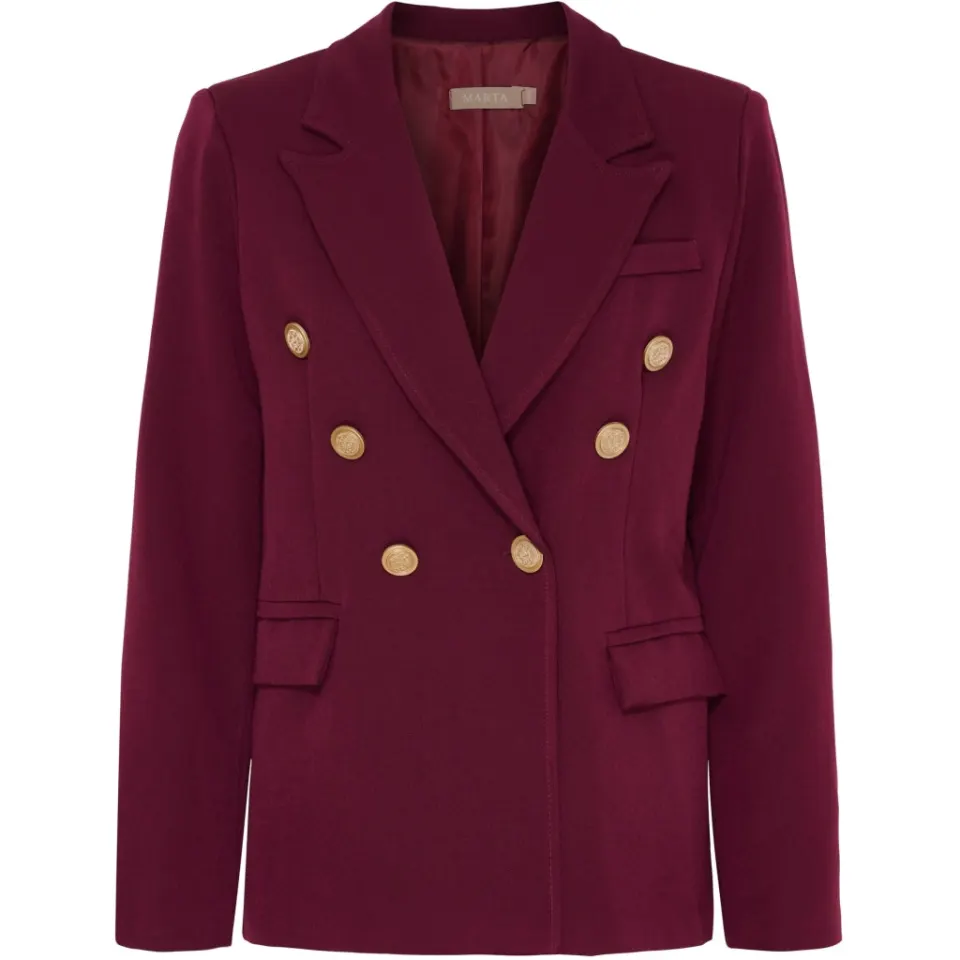 Marta du Château blazer MdcTopaz 2518109 – Bordeaux6269 — produktfoto