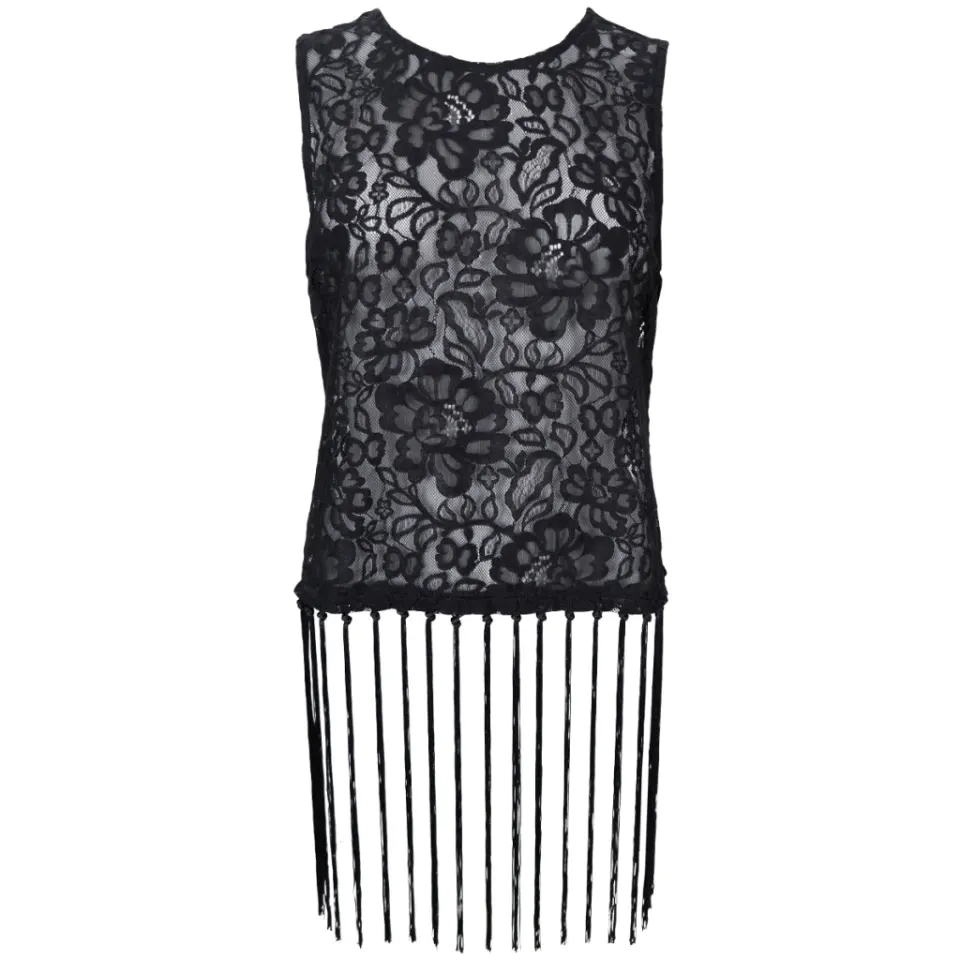 Black Colour top Bcvea – sort — produktfoto