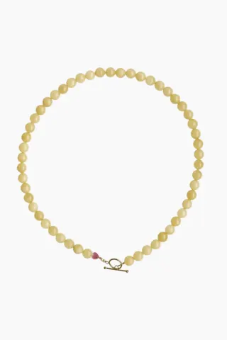 STINE A Cherie Bon Bon Necklace – Honey — produktfoto