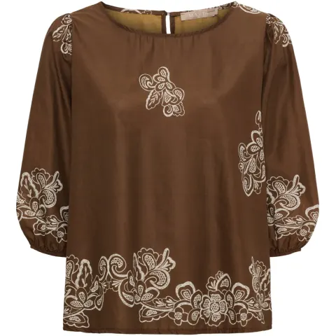 Marta du Château Bluse MdcLupine 8566 – Marrone6906tpk — produktfoto