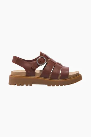 Timberland Clairemont Way Fisherman Sandal – Dark Red