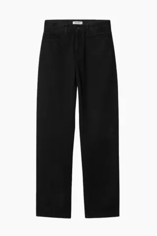 Carhartt W' Noxon Pant - Black Rinsed – Carhartt WIP — produktfoto