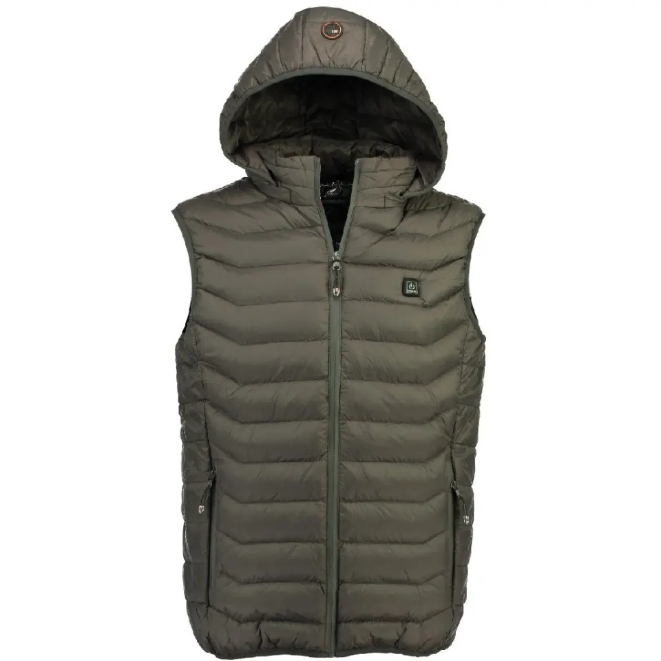 Geographical Norway Vest Warm UP Vest MEN – grå — produktfoto