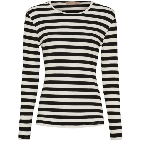Marta du Château langærmet t-shirt MdcBegonia 7702 – sort — produktfoto