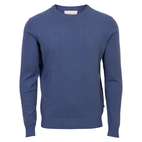 Marcus Dustin Knit Wear – Blå — produktfoto