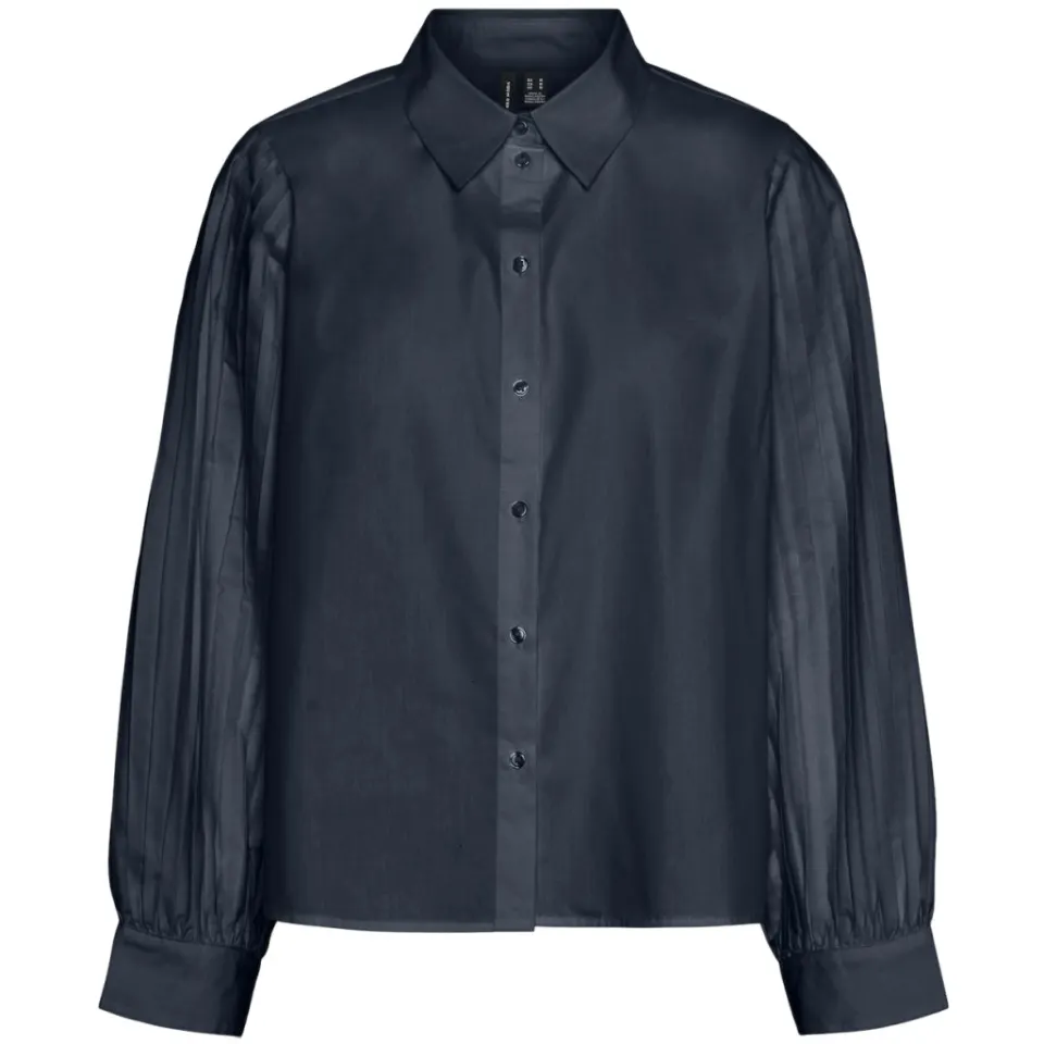 Vero Moda skjorte Vmbisse – Navy Blazer — produktfoto