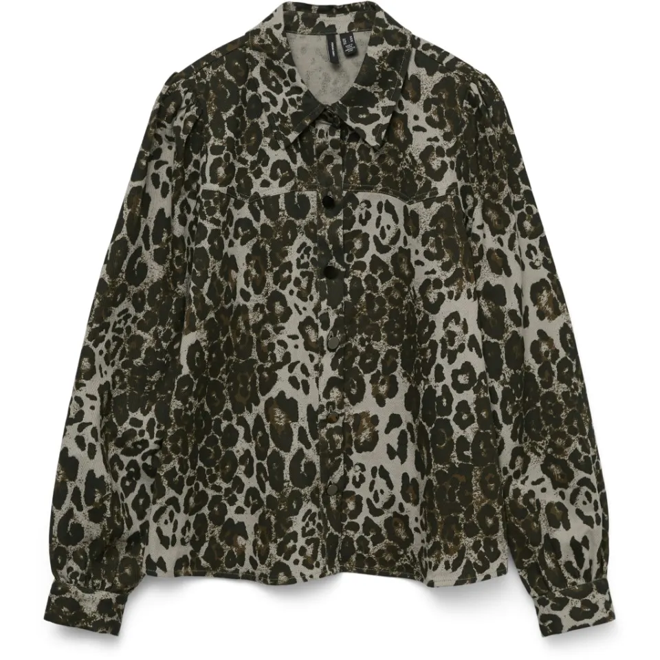 Vero Moda skjorte Vmwindy – Black Leo — produktfoto