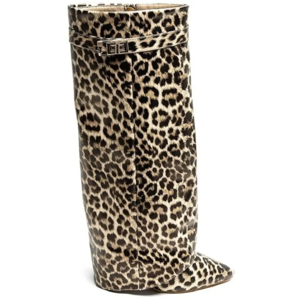Luc støvler 8623A – leopard — produktfoto
