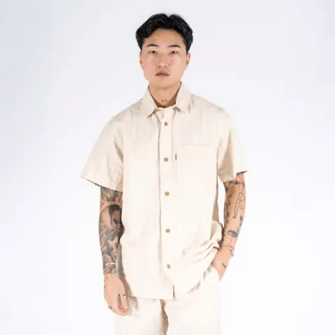 Marcus MAmarvin ss shirt – Wind Chrime — produktfoto
