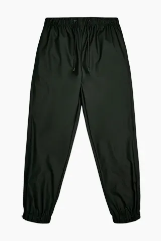 Rains Rain Pants Regular W3 – grøn — produktfoto