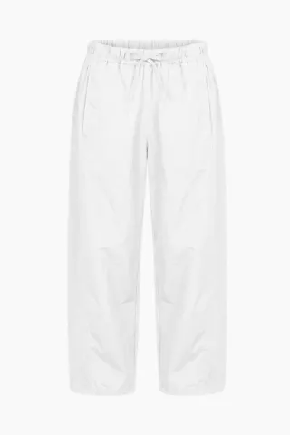byQNTS Ankers Balloon Pants – hvid — produktfoto