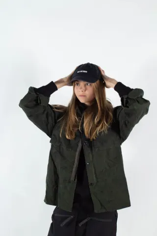 QNTS.dk Vintage Army Jakke - Grøn – QNTS — produktfoto