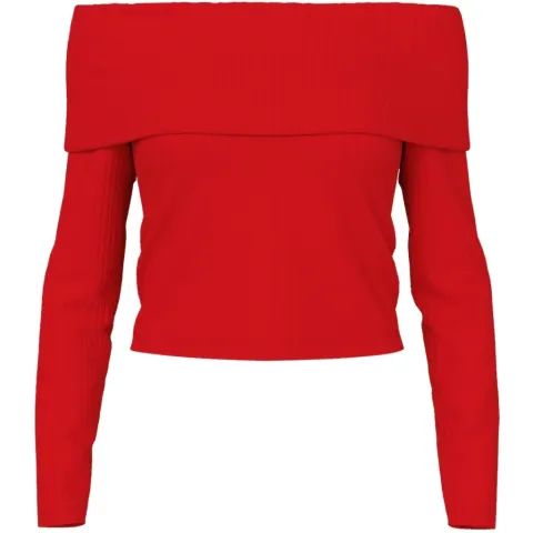 Pieces top Pclaya – High risk red — produktfoto