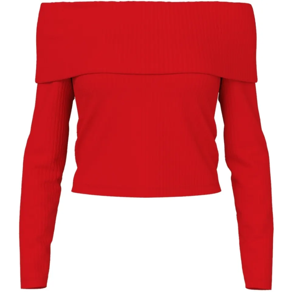 Pieces top Pclaya – High risk red — produktfoto