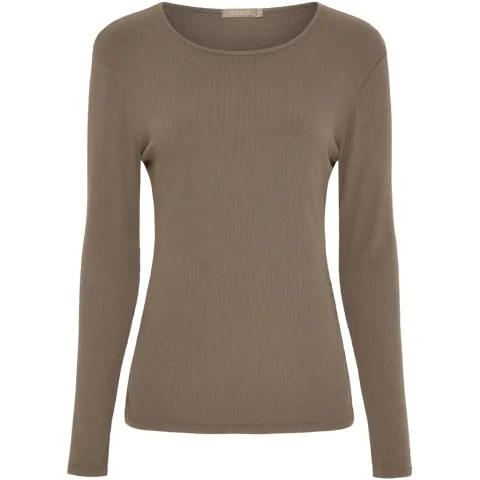 Marta du Château langærmet t-shirt MdcAster 4906 – Fango — produktfoto