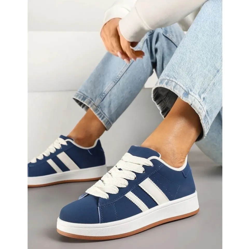 Ginette sneakers A-123 – blå — produktfoto