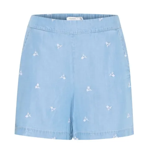 b.young shorts Bykosmo – Light Blue Denim — produktfoto