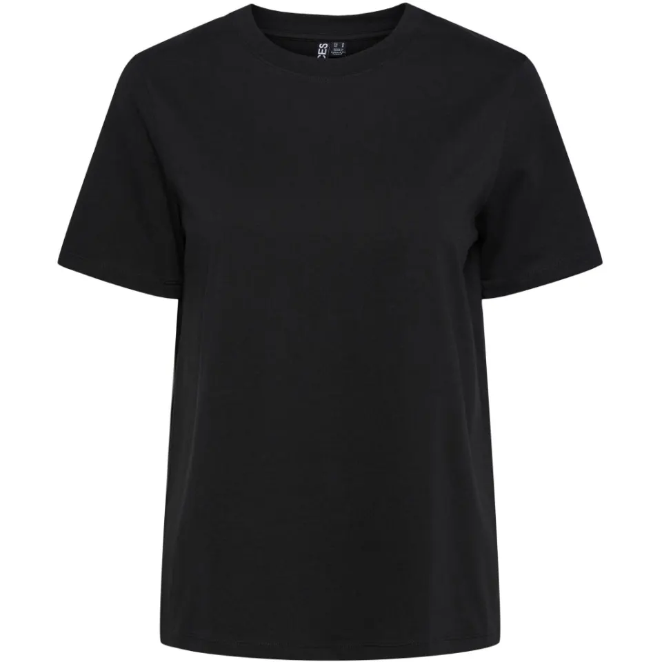 Pieces t-shirt Pcria – sort — produktfoto